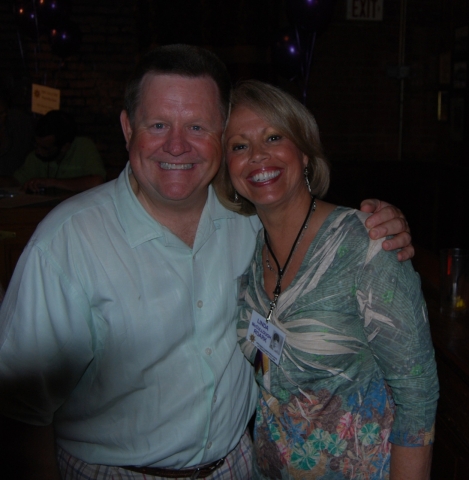 Bob Hammack (party crasher) & Linda McCullough Roark