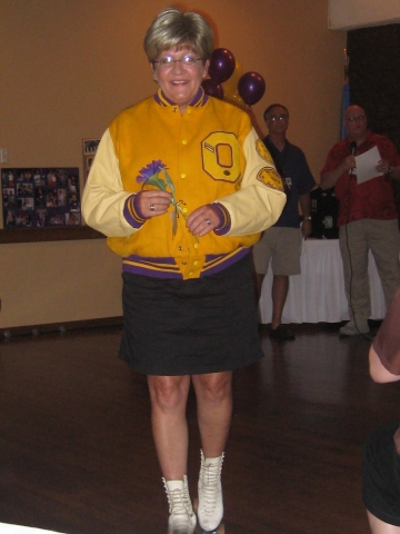 Nancy was NWCs only 4-year Letterman in roller skating.