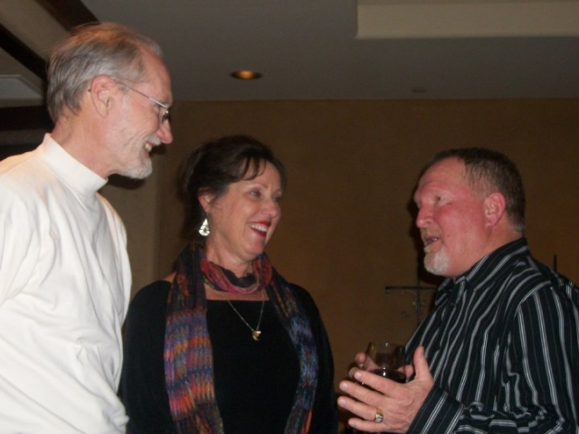 Jim Ray, Sharyl Davis and Kent Carnahan
